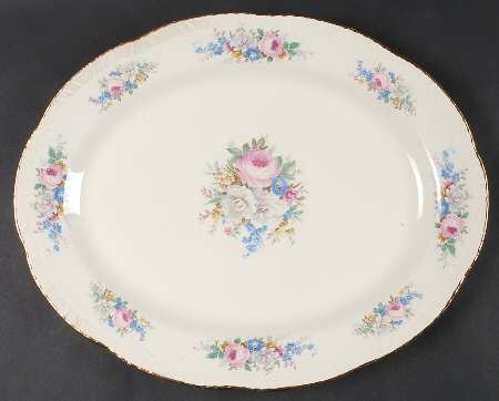 L612 13" Oval Serving Platter
