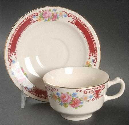 HLC117 Flat Cup & Saucer Set