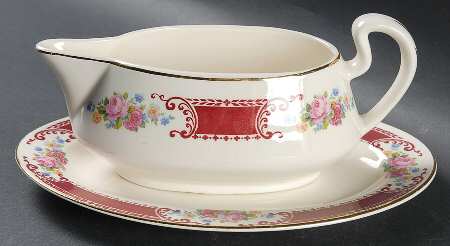 HLC117 Gravy Boat & Underplate/Relish