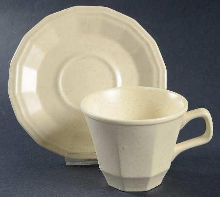 HLC124 Flat Cup & Saucer Set