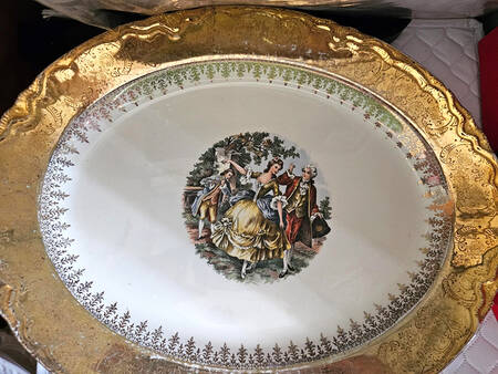 HLC142 14" Oval Serving Platter