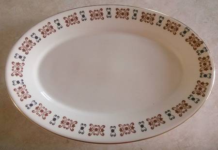 Anniversary 13" Oval Serving Platter