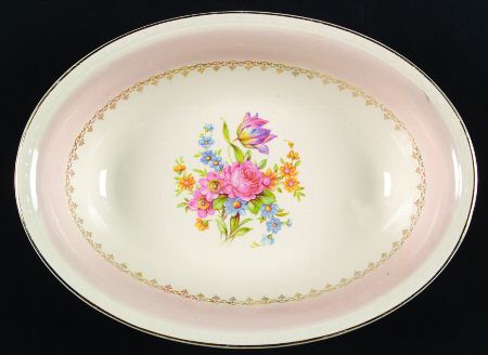 G3438 9" Oval Vegetable Bowl