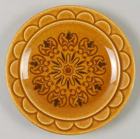 Gold Cortez Bread & Butter Plate