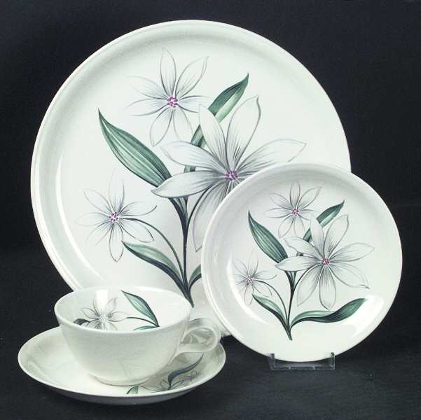 D1 Flat Cup & Saucer Set