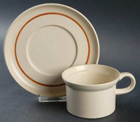 HLC229 Flat Cup & Saucer Set