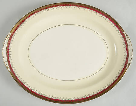 N1642 15" Oval Serving Platter