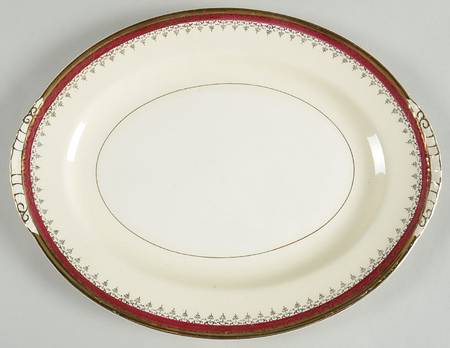 N1642 11" Oval Serving Platter