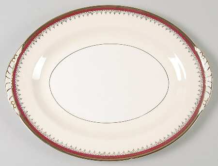 N1642 13" Oval Serving Platter