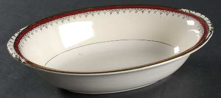 N1642 9" Oval Vegetable Bowl