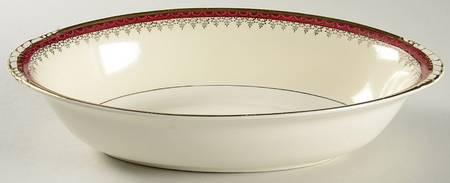 N1642 10" Oval Vegetable Bowl
