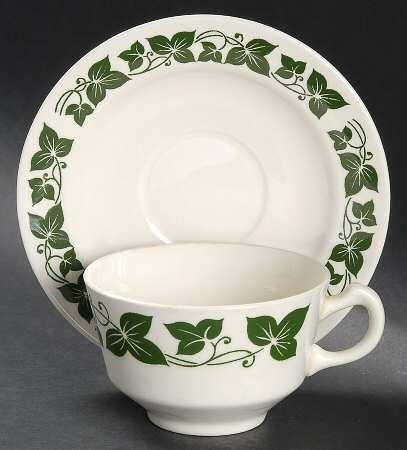 HLC258 Flat Cup & Saucer Set