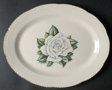 L634 13" Oval Serving Platter