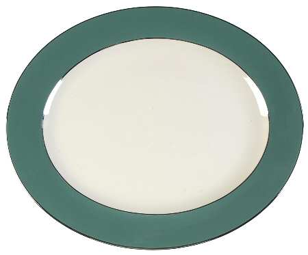 Lexington (Eggshell Cavalier) 15" Oval Serving Platter