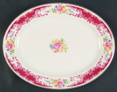 B1309 13" Oval Serving Platter