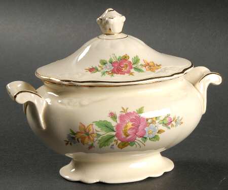 CAC186 Sugar Bowl & Lid