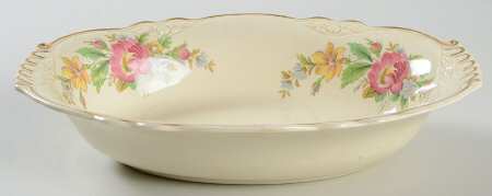 CAC186 9" Oval Vegetable Bowl