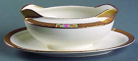 K3115 Gravy Boat with Attached Underplate