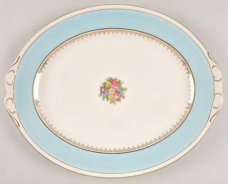 G3316 15" Oval Serving Platter by Homer Laughlin 