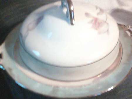 W9823 Round Covered Butter