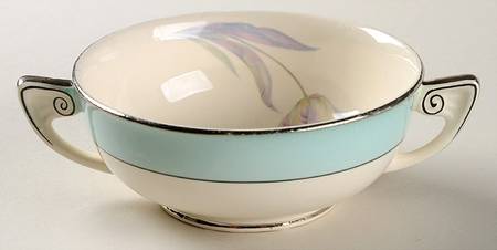W9823 Flat Cream Soup Bowl