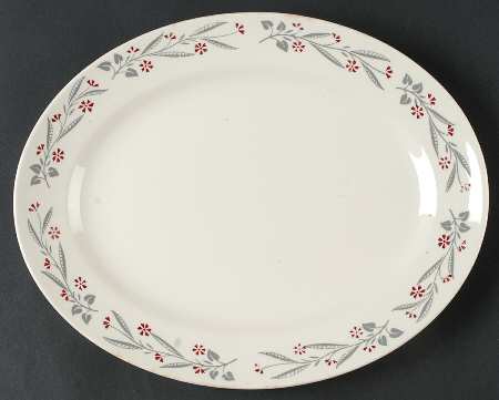 HLC418 11" Oval Serving Platter
