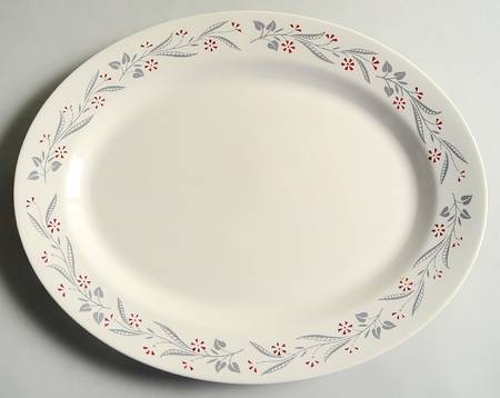 HLC418 13" Oval Serving Platter