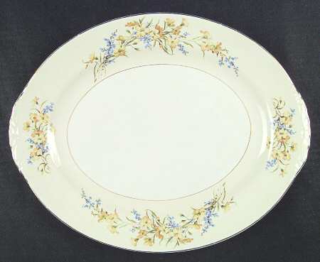 N1576 13" Oval Serving Platter