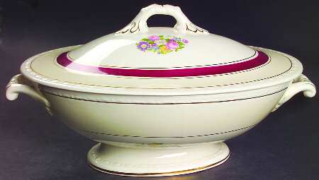 G3378 Oval Covered Vegetable