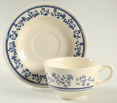 Sturbridge Footed Cup & Saucer Set