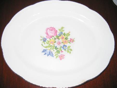 L611 13" Oval Serving Platter