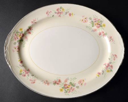 N1669 15" Oval Serving Platter