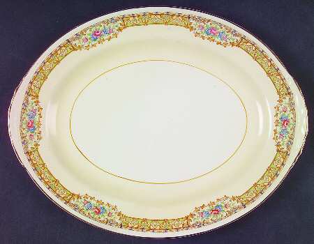 HLC492 11" Oval Serving Platter