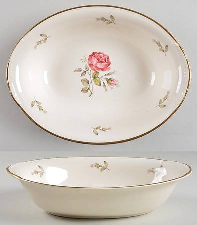 N1812 9" Oval Vegetable Bowl