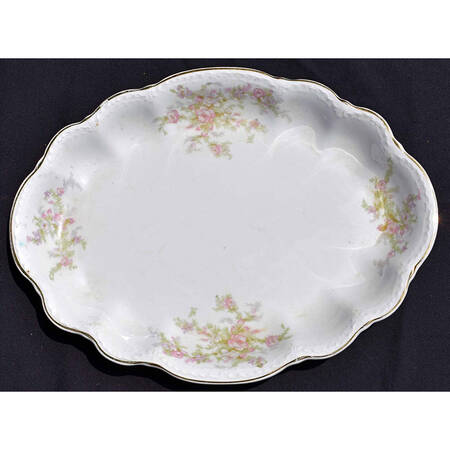 H1804 13" Oval Serving Platter