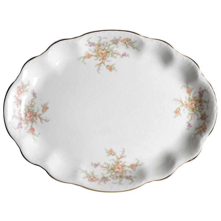 H1804 15" Oval Serving Platter