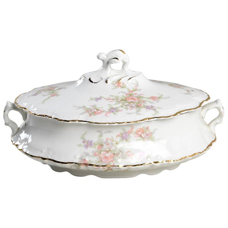 H1804 Oval Covered Vegetable