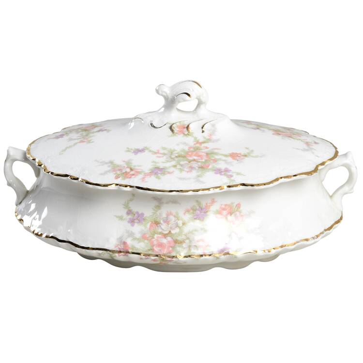 H1804 Oval Covered Vegetable