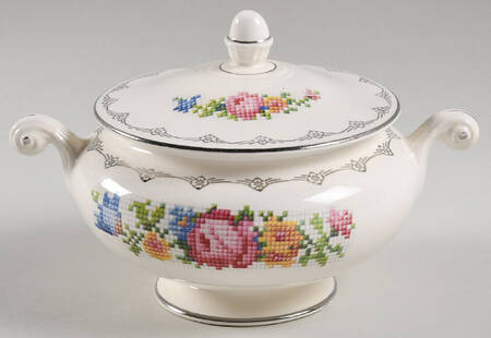 N1458 Sugar Bowl & Lid