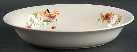 K4124 9" Oval Vegetable Bowl