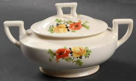 K4124 Sugar Bowl & Lid