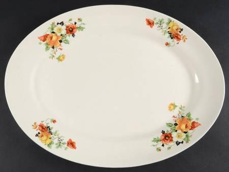 K4124 15" Oval Serving Platter