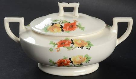 K4124 Sugar Bowl & Lid
