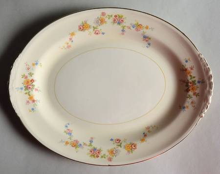 Annette 11" Oval Serving Platter
