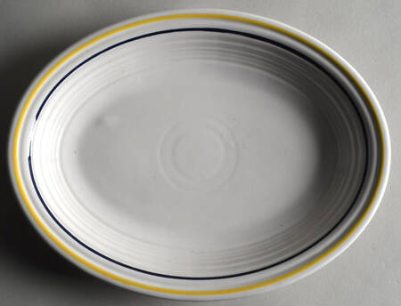 HLC550 11" Oval Serving Platter