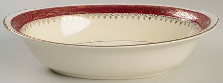 N165 9" Oval Vegetable Bowl