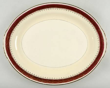 N165 15" Oval Serving Platter