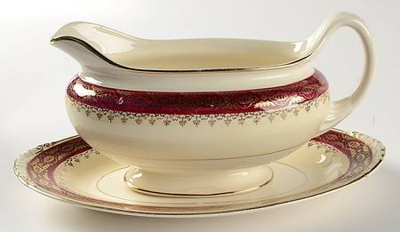 N165 Gravy Boat & Underplate/Relish