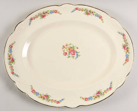 M211 15" Oval Serving Platter