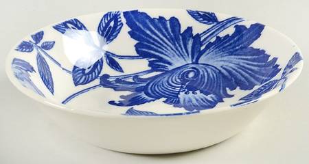 Blue Fantasy Fruit/Dessert (Sauce) Bowl